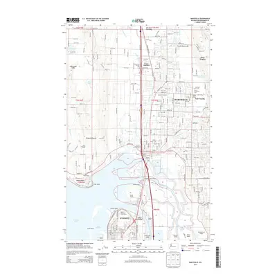 2014 Map of Marysville, 2014 Print