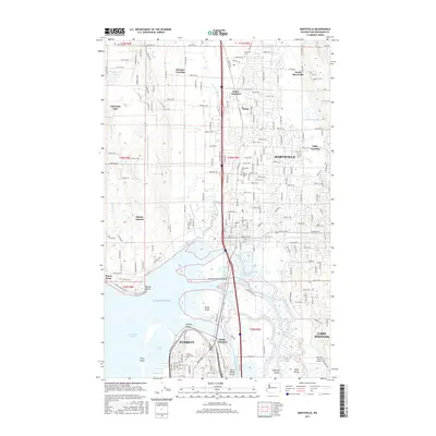 2017 Map of Marysville, 2017 Print