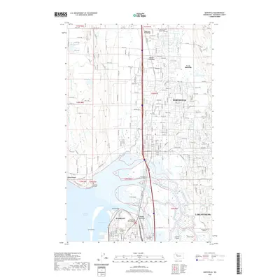 2020 Map of Marysville, 2020 Print
