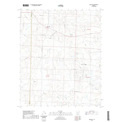 2020 Map of Marysville, 2020 Print