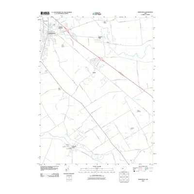 2010 Map of Marysville, 2010 Print