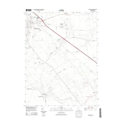 2013 Map of Marysville, 2013 Print