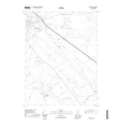2019 Map of Marysville, 2019 Print