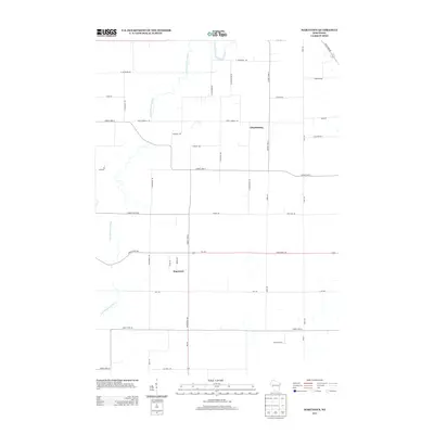 2013 Map of Marytown, 2013 Print