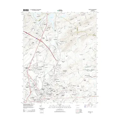 2014 Map of Maryville, 2014 Print