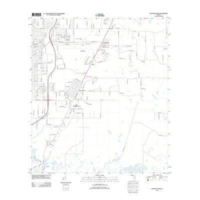 2012 Map of Masaryktown, 2012 Print
