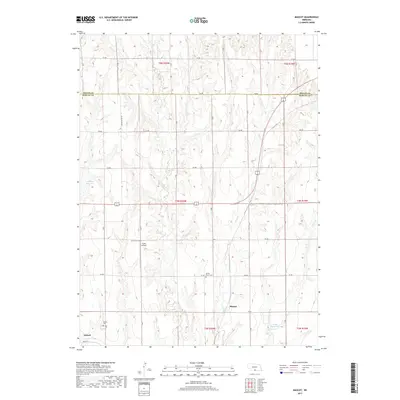 2017 Map of Mascot, 2017 Print