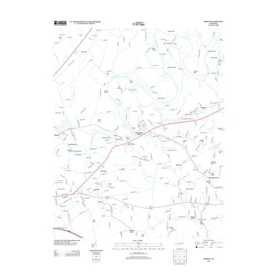 2013 Map of Mascot, 2013 Print
