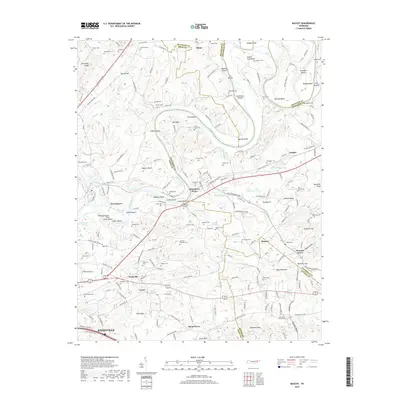 2019 Map of Mascot, 2019 Print
