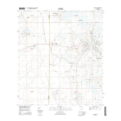 2015 Map of Mascotte, 2015 Print