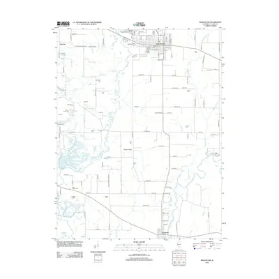 2012 Map of Mascoutah, 2012 Print