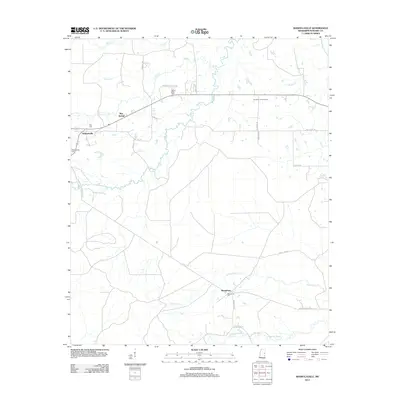 2012 Map of Mashulaville, 2012 Print