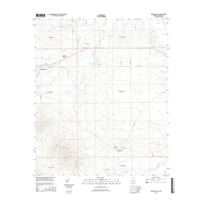 2015 Map of Mashulaville, 2015 Print