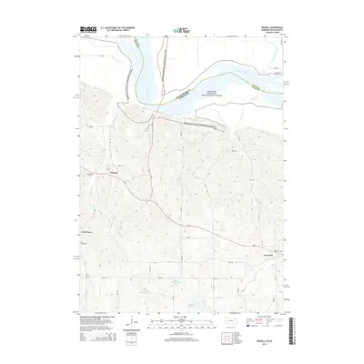 2014 Map of Maskell, 2014 Print