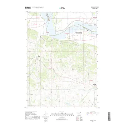 2017 Map of Maskell, 2017 Print