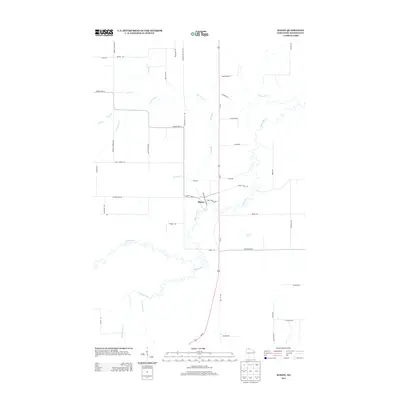 2013 Map of Mason, 2013 Print