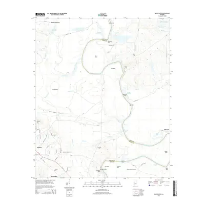 2014 Map of Mason Bend, 2014 Print