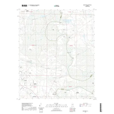 2018 Map of Mason Bend, 2018 Print