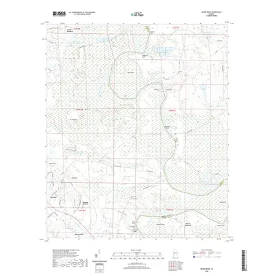 2020 Map of Mason Bend, 2020 Print