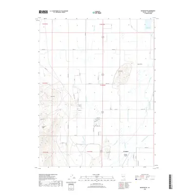 2018 Map of Mason Butte, 2018 Print