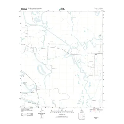 2012 Map of Mason, 2012 Print