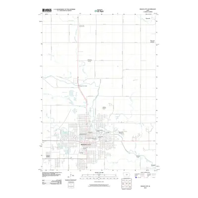 2010 Map of Mason City, 2010 Print