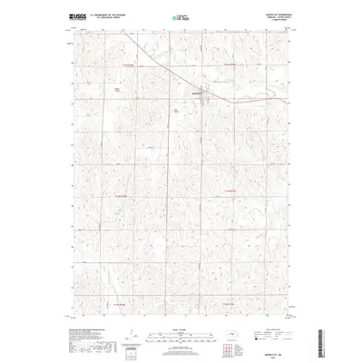 2017 Map of Mason City, 2017 Print