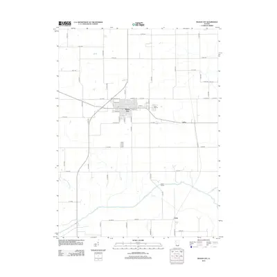 2012 Map of Mason City, 2012 Print