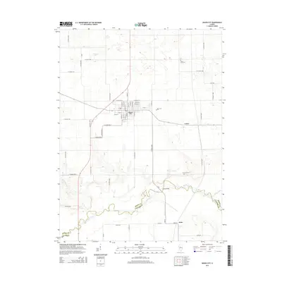 2015 Map of Mason City, 2015 Print
