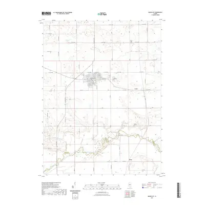 2021 Map of Mason City, 2021 Print