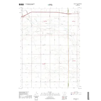 2018 Map of Mason City SE, 2018 Print