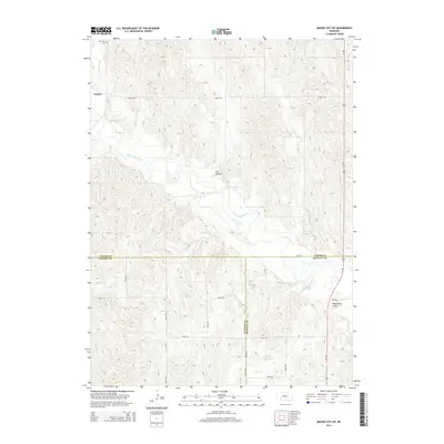 2014 Map of Mason City SW, 2014 Print