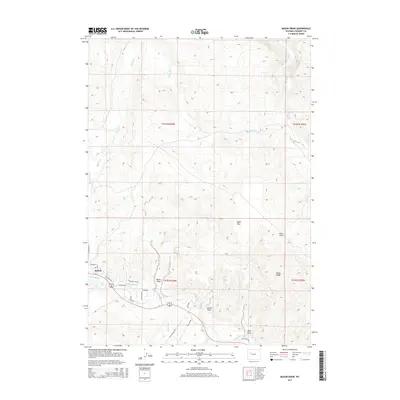 2015 Map of Mason Draw, 2015 Print