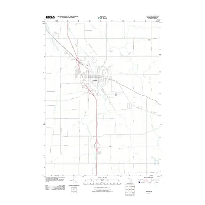 2011 Map of Mason, 2011 Print