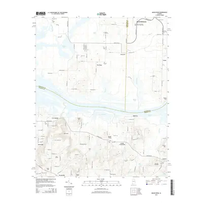 2014 Map of Mason Ridge, 2014 Print
