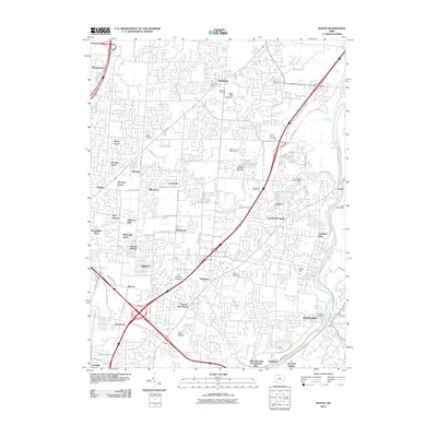 2010 Map of Mason, 2010 Print