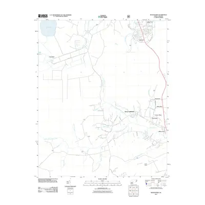 2011 Map of Masontown, 2011 Print