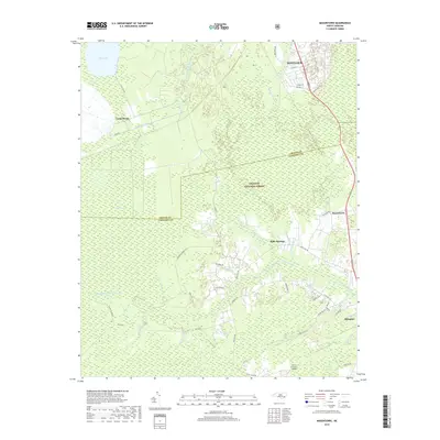 2019 Map of Masontown, 2019 Print