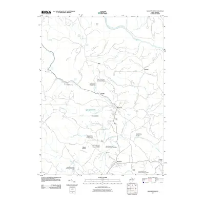2011 Map of Masontown, 2011 Print