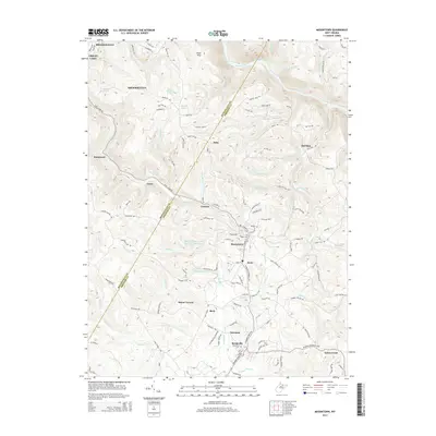 2014 Map of Masontown, 2014 Print