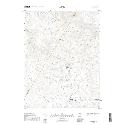 2019 Map of Masontown, 2019 Print