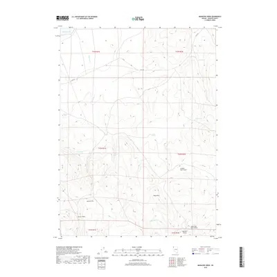 2018 Map of Massacre Creek, 2018 Print