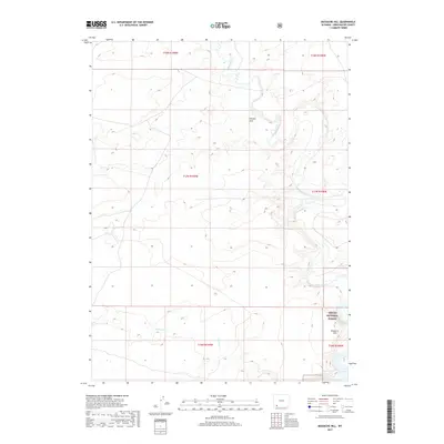 2017 Map of Massacre Hill, 2017 Print