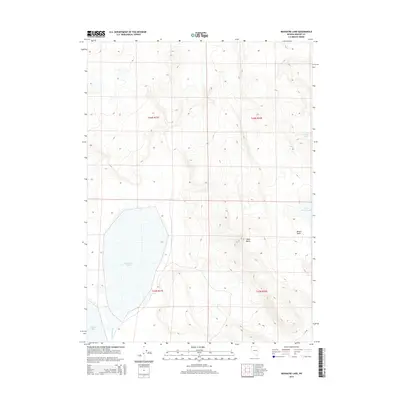 2015 Map of Massacre Lake, 2015 Print
