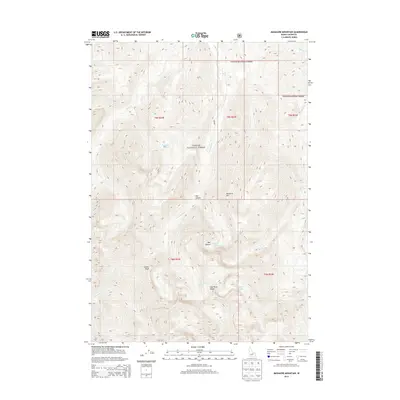 2013 Map of Massacre Mountain, 2013 Print