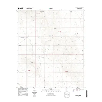2013 Map of Massacre Peak, 2013 Print