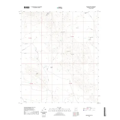2020 Map of Massacre Peak, 2020 Print