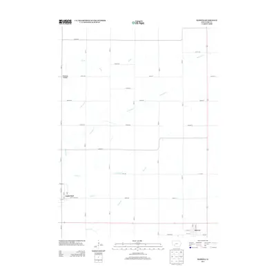 2013 Map of Massena, 2013 Print