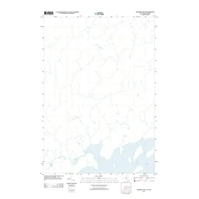 2013 Map of Massena OE N, 2013 Print