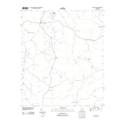 2011 Map of Massey Hill, 2011 Print